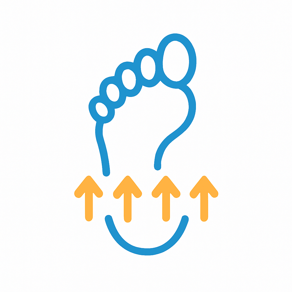 arch support for flat feet